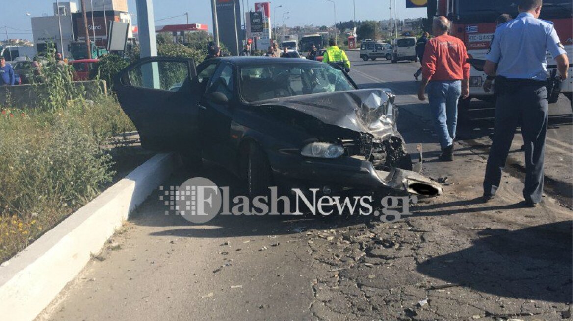 Τροχαίο δυστύχημα στα Χανιά: Νεκρή μια 58χρονη γυναίκα  