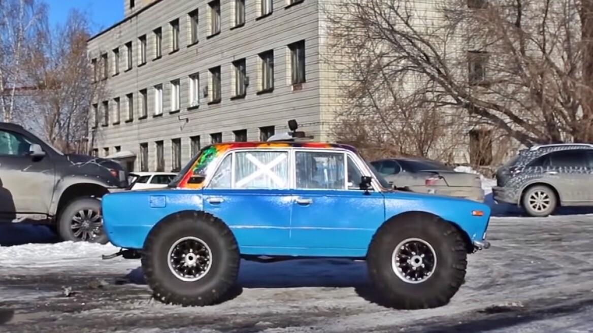 Μοναδικό monster Lada  