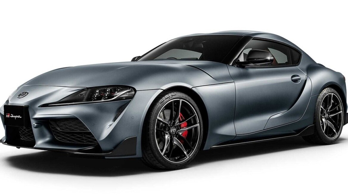 Toyota Supra Matte Storm Gray για 24 τυχερούς