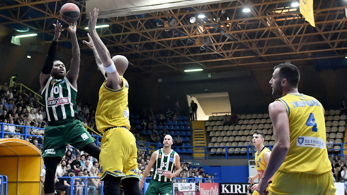 Basket League, Περιστέρι–Παναθηναϊκός ΟΠΑΠ 68-91: Ήταν... θηρίο στο κλουβί του!