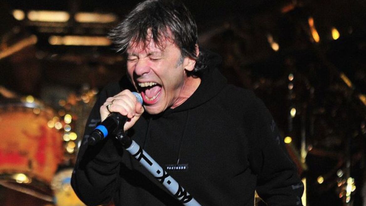 Στην Αθήνα ο θρυλικός frontman των Iron Maiden, Μπρους Ντίκινσον