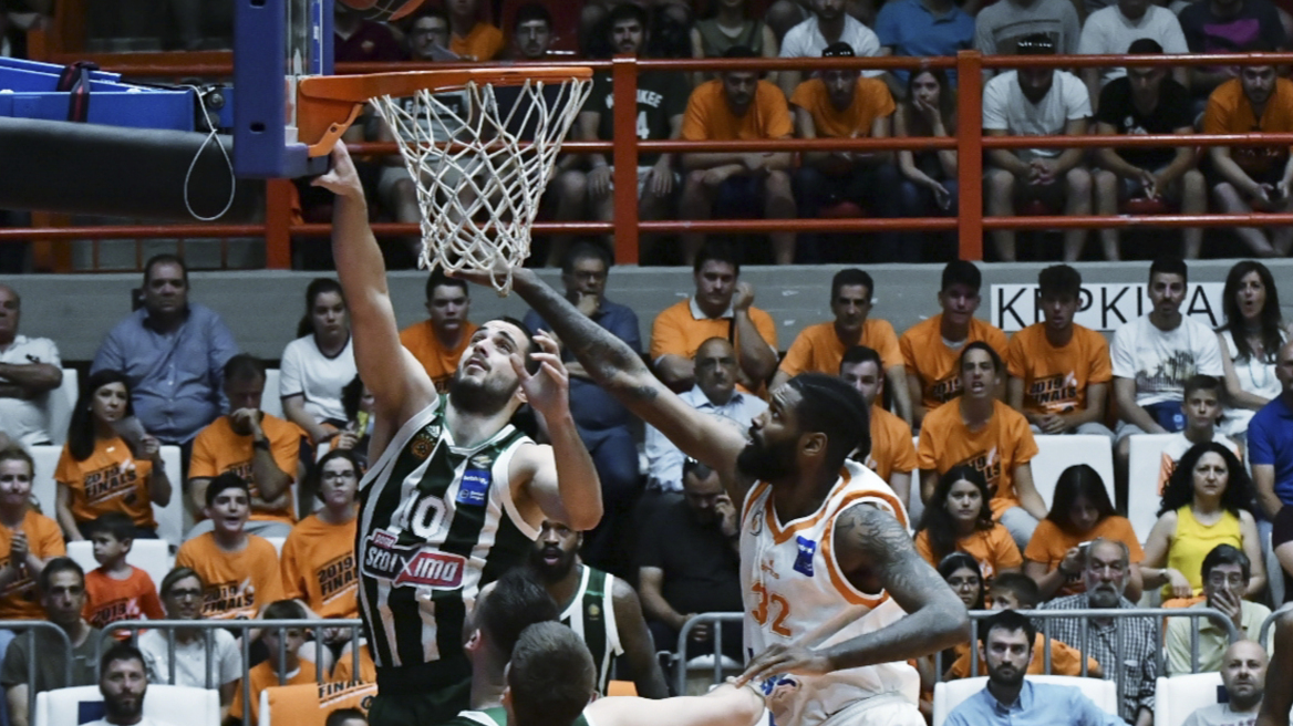 Τελικοί Basket League, Προμηθέας Πατρών-Παναθηναϊκός 80-92: Απέχει ένα βήμα από τον τίτλο