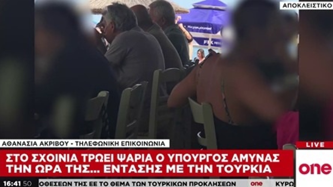 Βίντεο: Για ψαράκι στον Σχοινιά ο Αποστολάκης