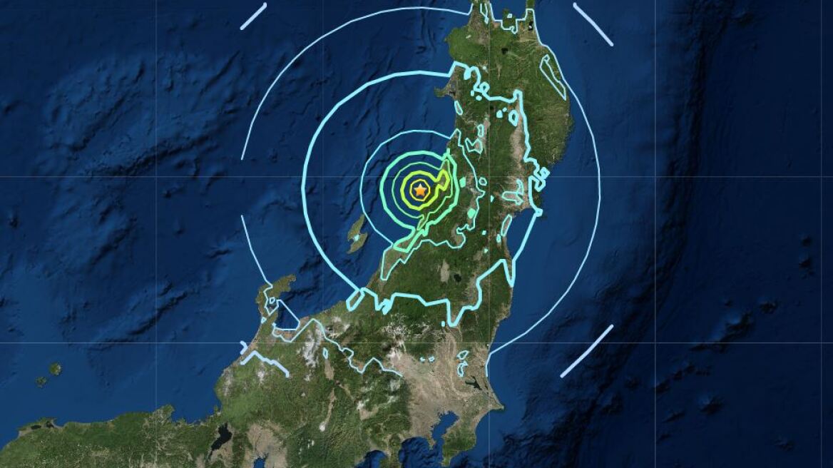 Ιαπωνία: Έληξε ο συναγερμός για τσουνάμι μετά τον ισχυρό σεισμό