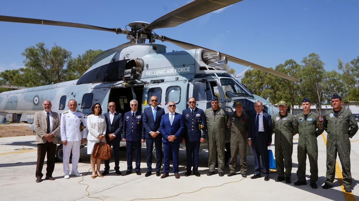 Με δωρεά επισκευάστηκαν τρία Super Puma της Πολεμικής Αεροπορίας