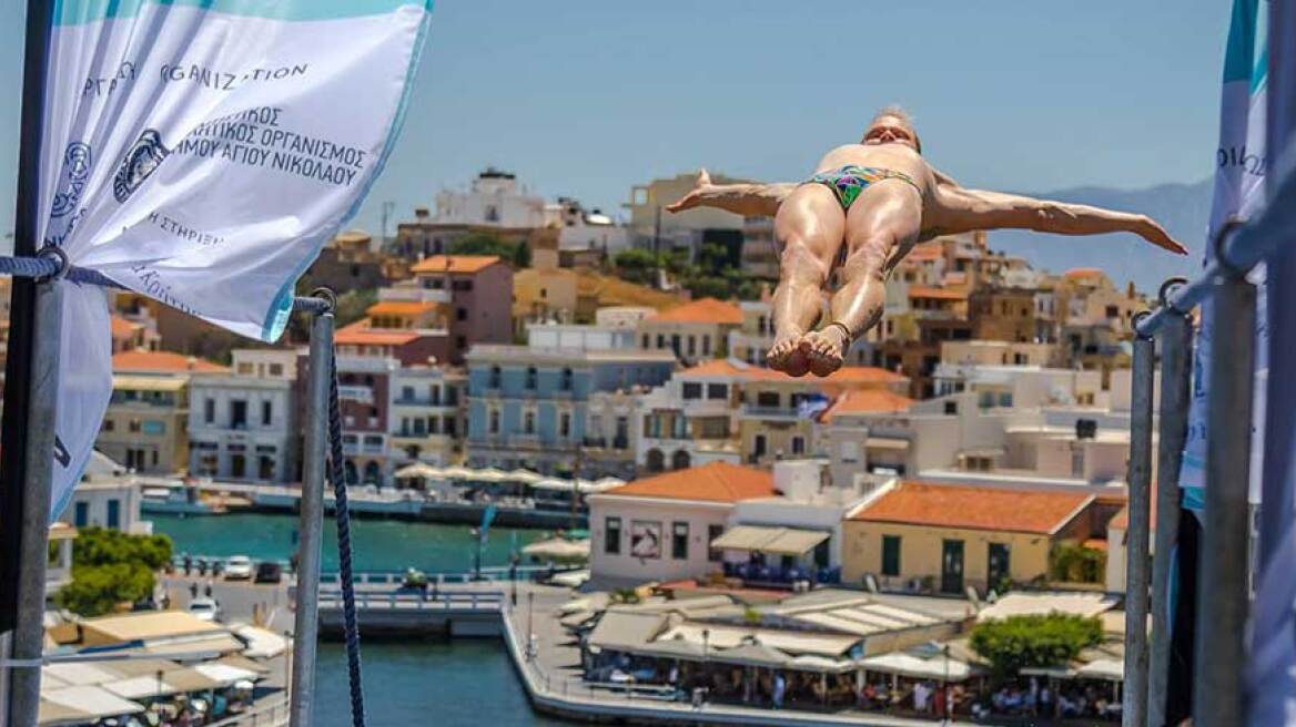 «Agios Nikolaos Cliff Diving 2019»: Το αθλητικό υπερθέαμα του καλοκαιριού στην Κρήτη