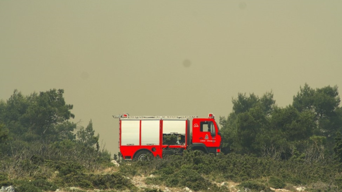 Κρήτη: Μεγάλη πυρκαγιά ξέσπασε κοντά στο Λαράνι