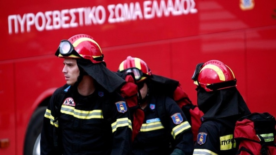 Μυτιλήνη: Φωτιά στο ιστορικό κέντρο