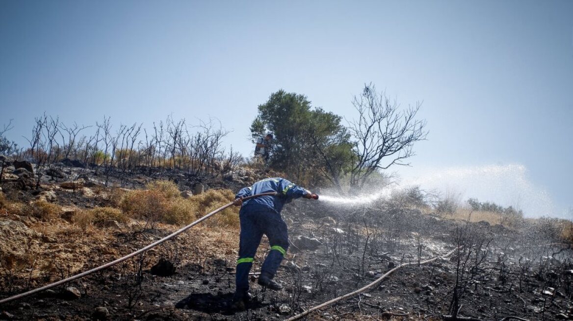 Συνελήφθη 72χρονη για τη φωτιά στα Σπάτα