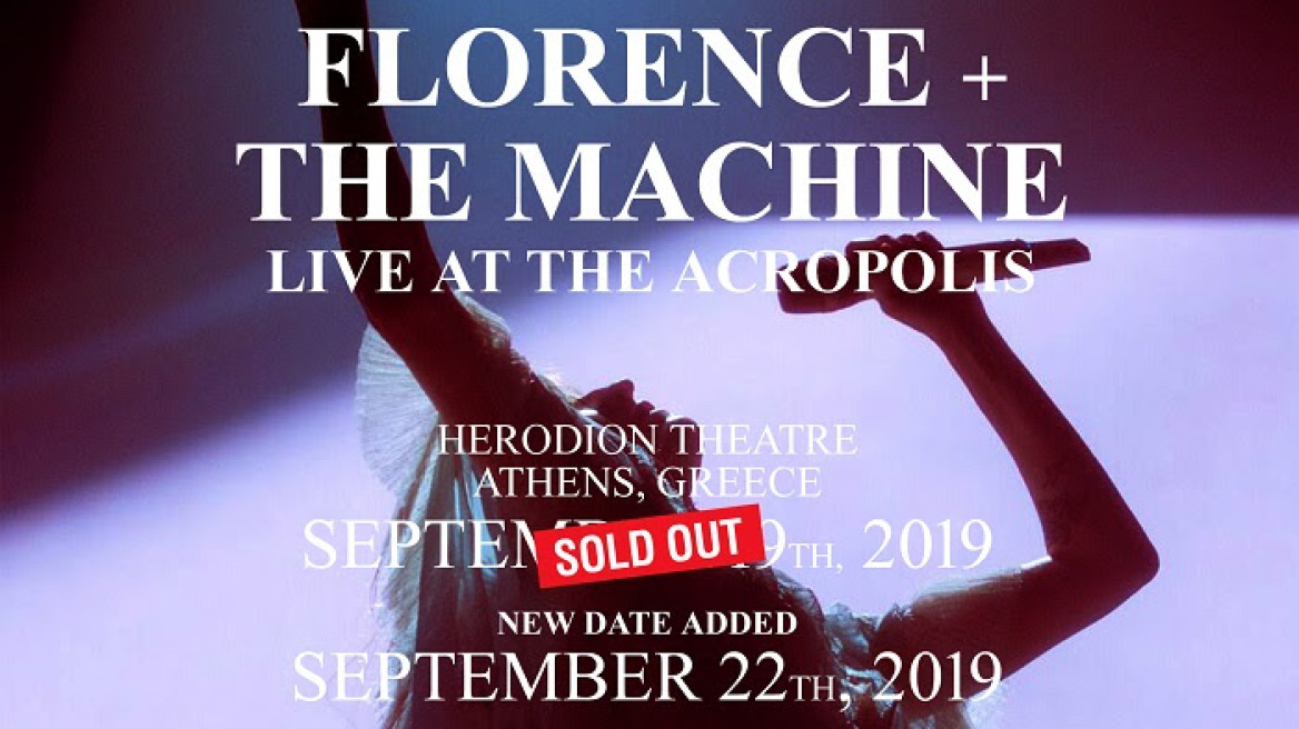 Florence & The Machine: Το εξωπραγματικό sold out φέρνει δεύτερη συναυλία!