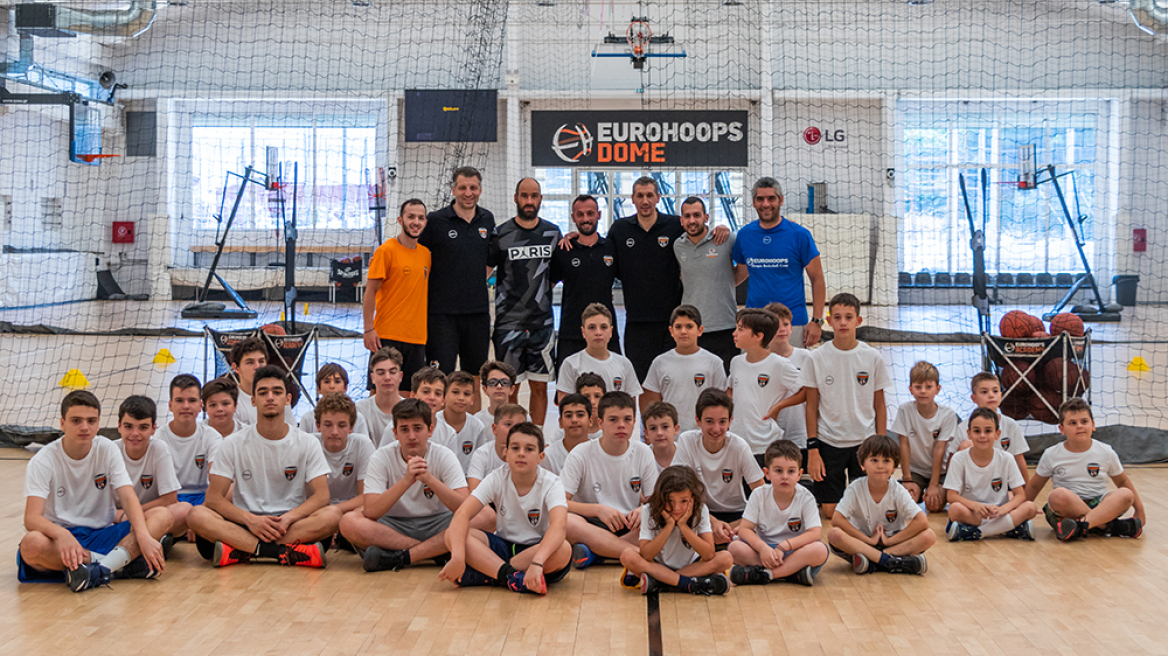 Eurohoops Academy Summer Camp: Ο Βασίλης Σπανούλης στο Eurohoops Dome! (video)