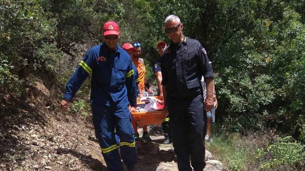 Τραυματισμός Αμερικανίδας τουρίστριας σε μονοπάτι στα Μετέωρα