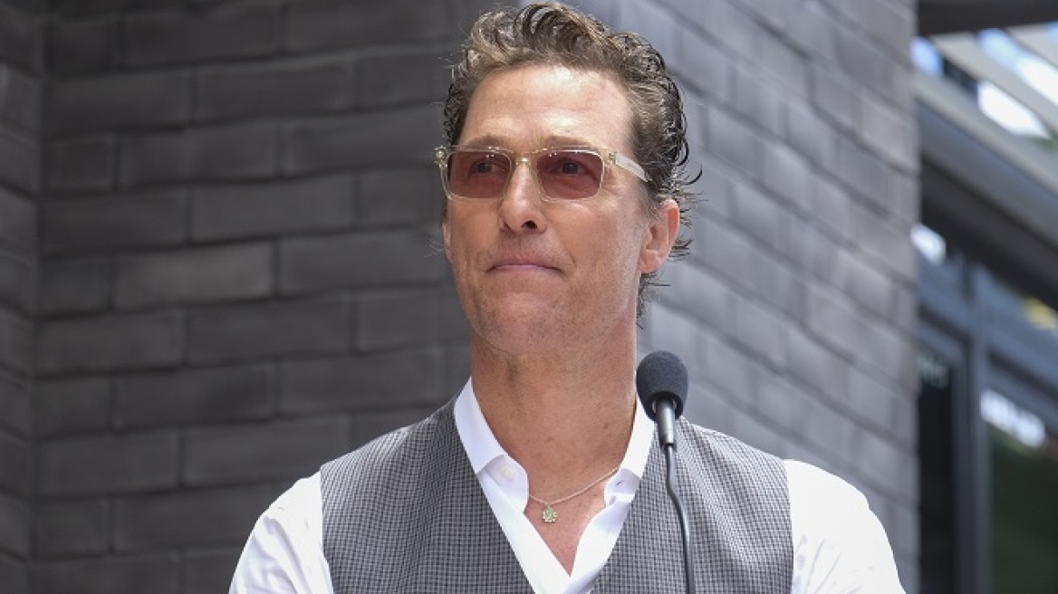 Διακοπές στην Ελλάδα για τον Matthew McConaughey 