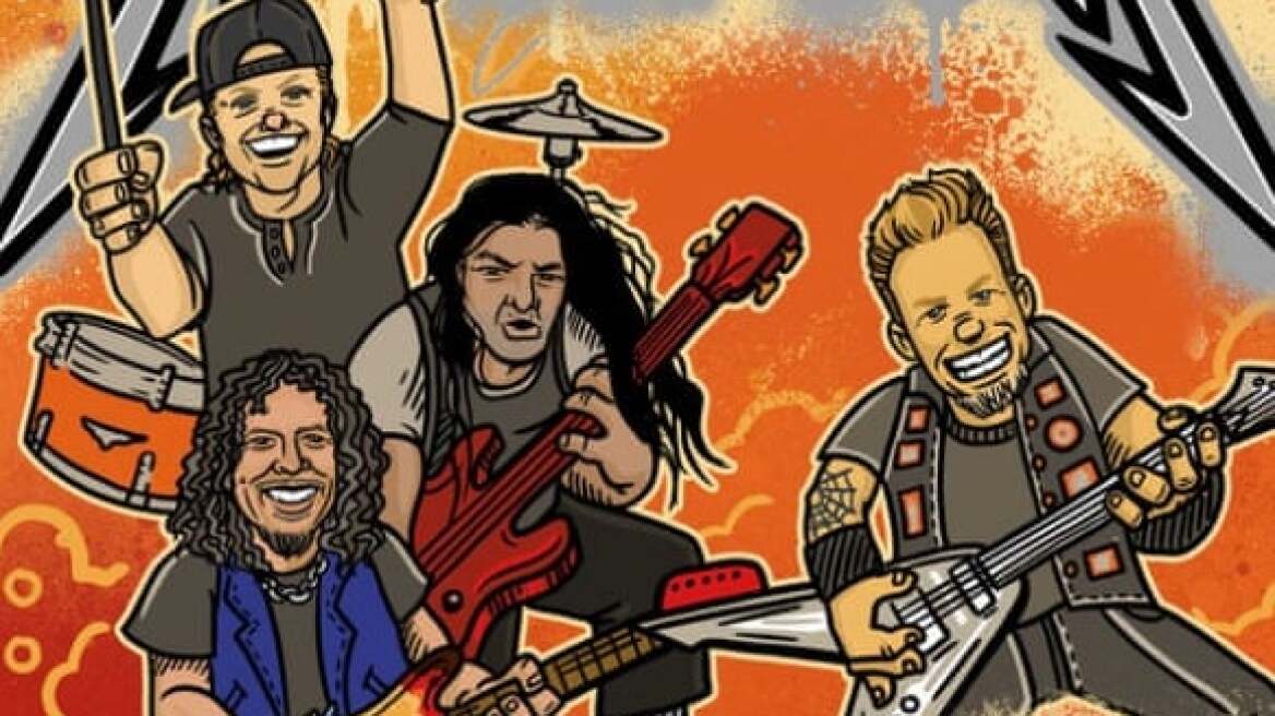 Η... «αλφαβήτα» των Metallica: Η θρυλική metal μπάντα εκδίδει εικονογραφημένο παιδικό βιβλίο!