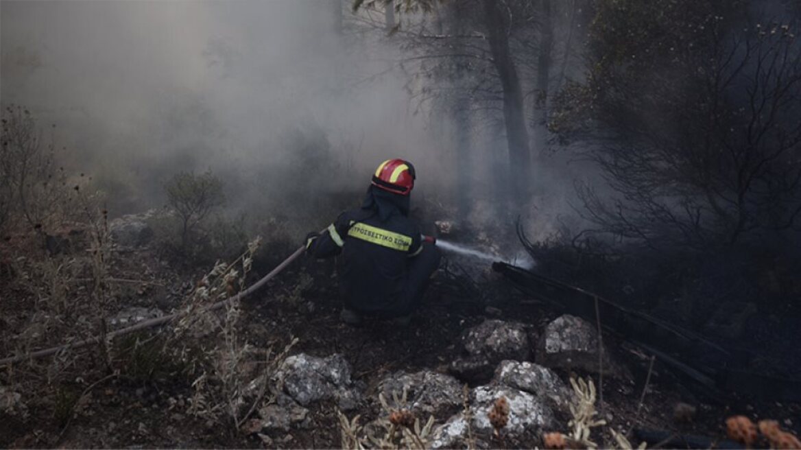 Πυρκαγιά στην Κόμαρο Αλεξανδρούπολης