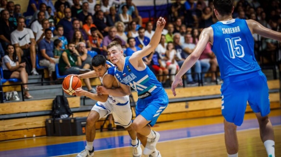 Μπάσκετ: Η Εθνική Εφήβων 72-54 τη Σλοβενία