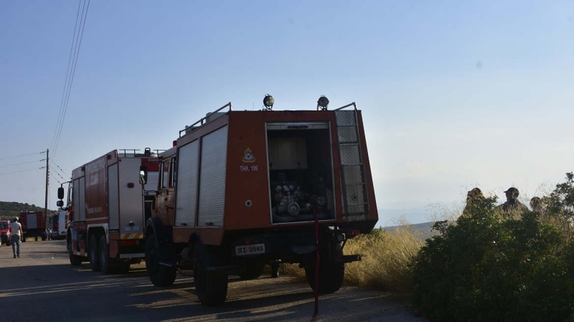 Πυρκαγιά στην Κέρκυρα