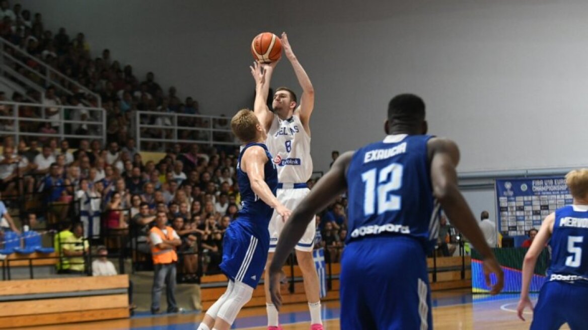 Eurobasket Εφήβων: Η Εθνική στα προημιτελικά, 68-55 τη Φινλανδία