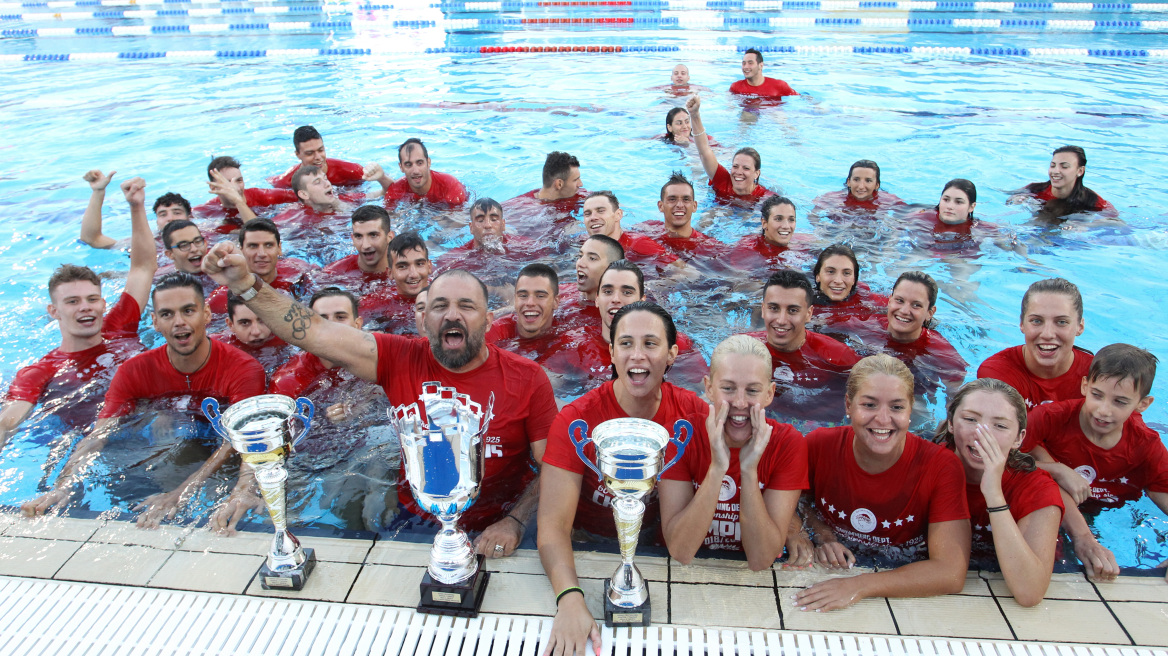 Πρωταθλητής Ελλάδος στην κολύμβηση για 24η σερί χρονιά ο Ολυμπιακός