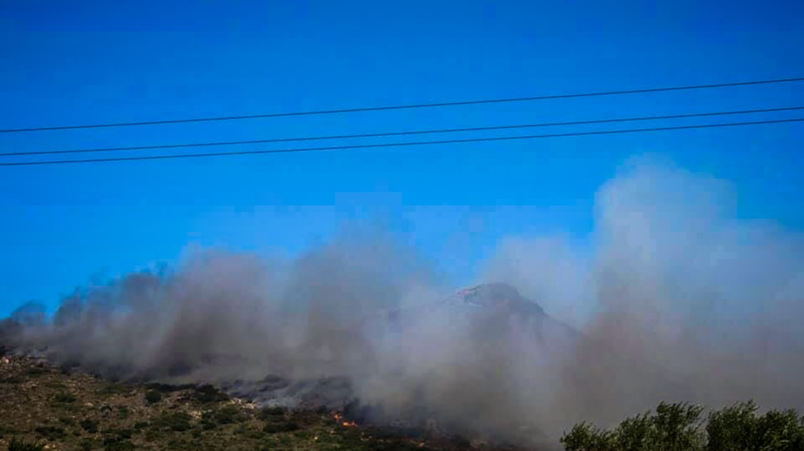 Οριοθετήθηκε η πυρκαγιά στην Ελαφόνησο 