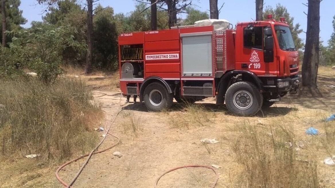 Ζάκυνθος: Πυρκαγιά στην περιοχή Μουζάκι