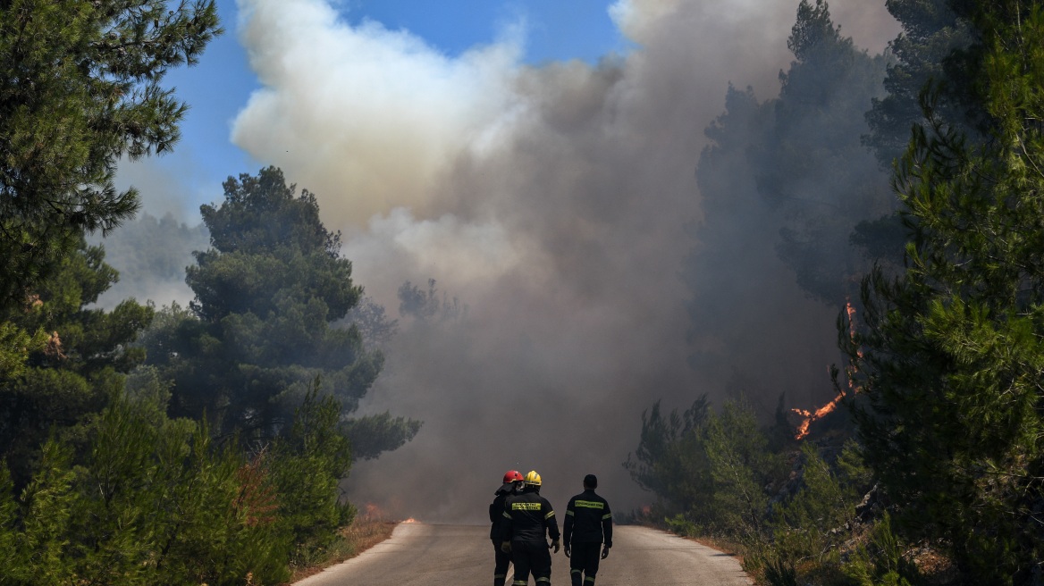 Φωτιά στην Εύβοια: Ζητήθηκε βοήθεια από την Ευρώπη για εναέρια μέσα 