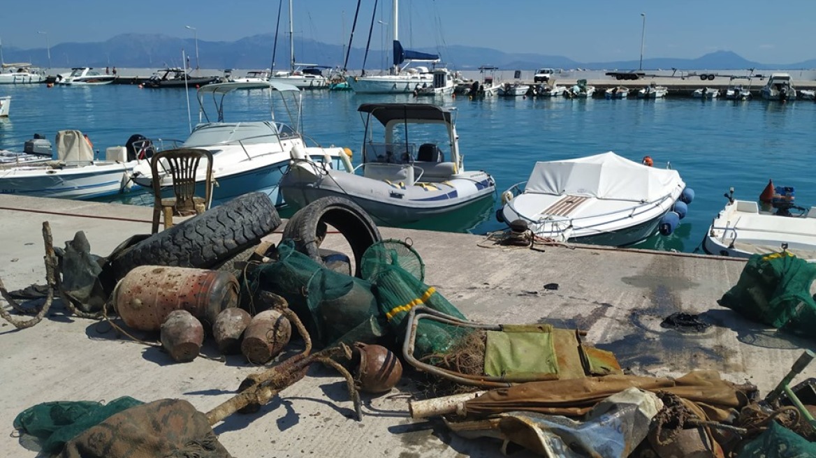 Έβγαλαν 58 τόνους σκουπιδιών από τους ελληνικούς βυθούς μέσα σε έξι χρόνια 