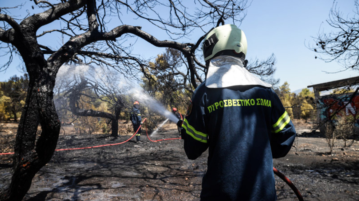 Περιορίστηκε η φωτιά στην Κέρκυρα - Καλύτερη εικόνα σε Ηλεία και Αρκαδία 