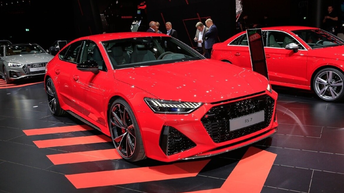 Audi RS7 Sportback με 600 PS στη Φρανκφούρτη