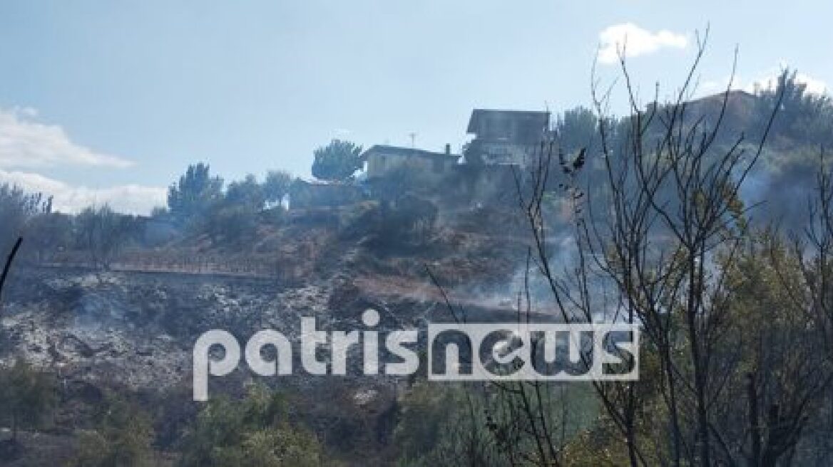 Φωτιά στην Ανδρίτσαινα: Πέθανε άντρας που συμμετείχε στην κατάσβεση