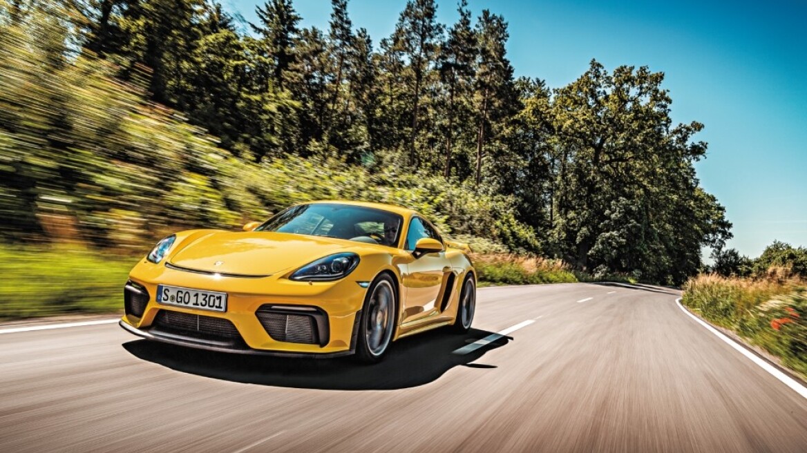 Οδηγούμε την Porsche 718 Cayman GT4