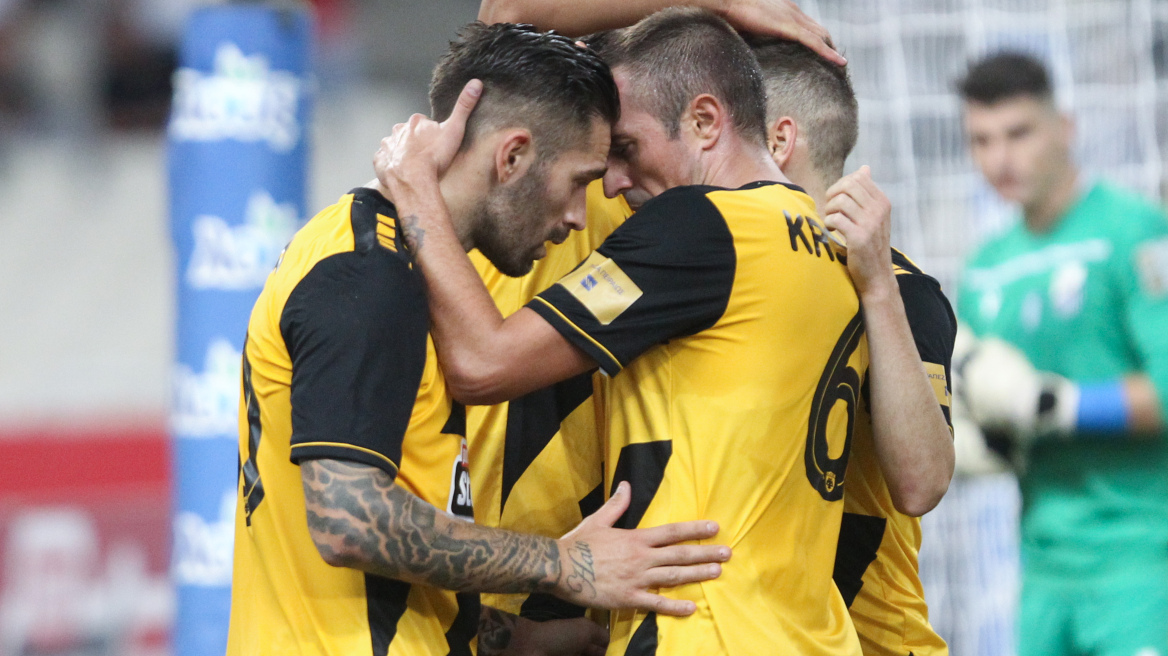 Super League 1, AEK-Λαμία 2-0: Χωρίς να... ιδρώσει η «Ένωση»