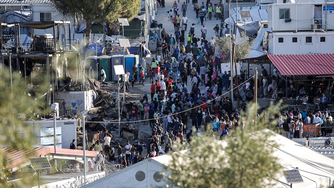 Μεταναστευτικό: Έκρυθμη η κατάσταση μετά τα άγρια επεισόδια στη Μόρια