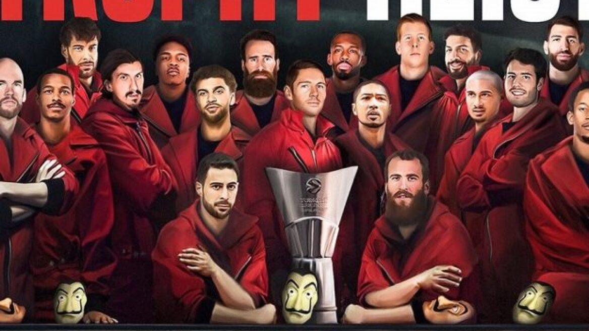 Euroleague: Καλάθης και Πρίντεζης σε ρυθμούς…La Casa de Papel