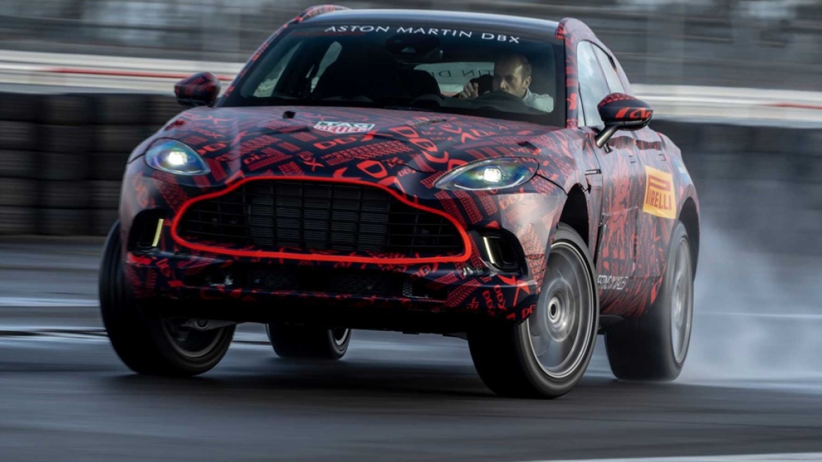 Η Aston Martin DBX θα έχει 550 ίππους