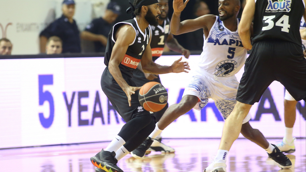 Basket League, ΠΑΟΚ - Λάρισα 87-61: «Ξέσπασε» στη Λάρισα ο ΠΑΟΚ