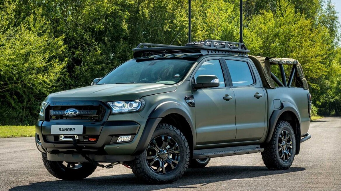 To Ford Ranger και σε στρατιωτικό όχημα
