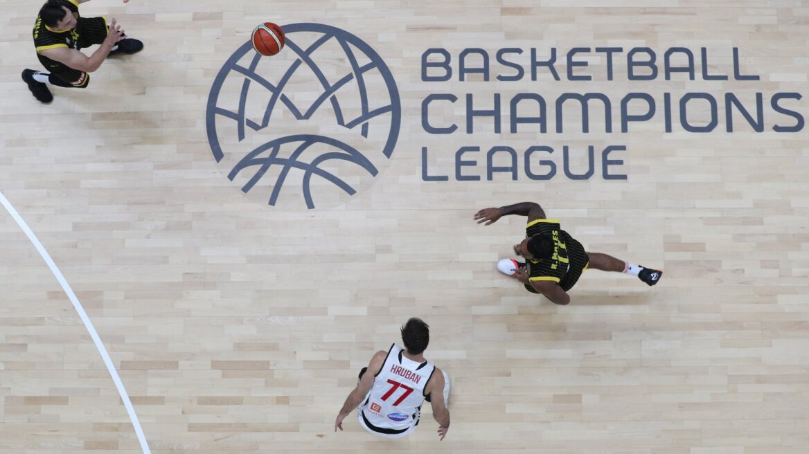 Basketball Champions League: Στην EΡΤ τα ματς των ελληνικών ομάδων στη διοργάνωση