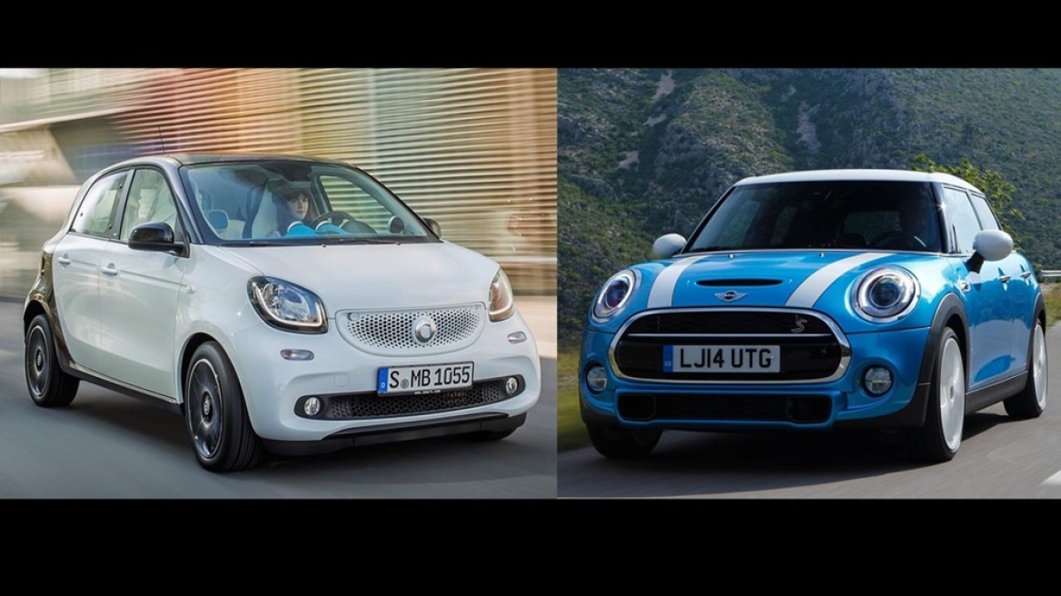 H Smart θέλει να μιμηθεί τη Mini 