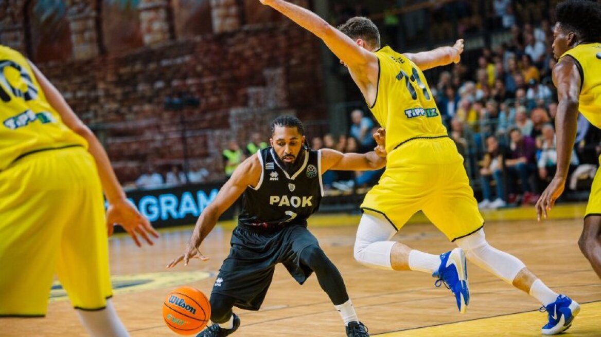 Basketball Champions League, Σζομπατέλι - ΠΑΟΚ 76-66: «Πλήρωσε» τα λάθη του ο Δικέφαλος