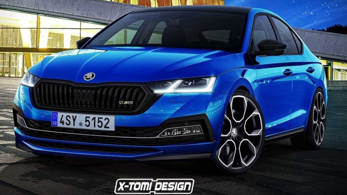 Κάπως έτσι θα μοιάζει η νέα Skoda Octavia RS;