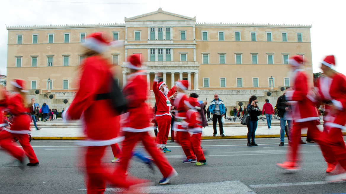 To 6o Santa Run επιστρέφει στο Κέντρο της Αθήνας!