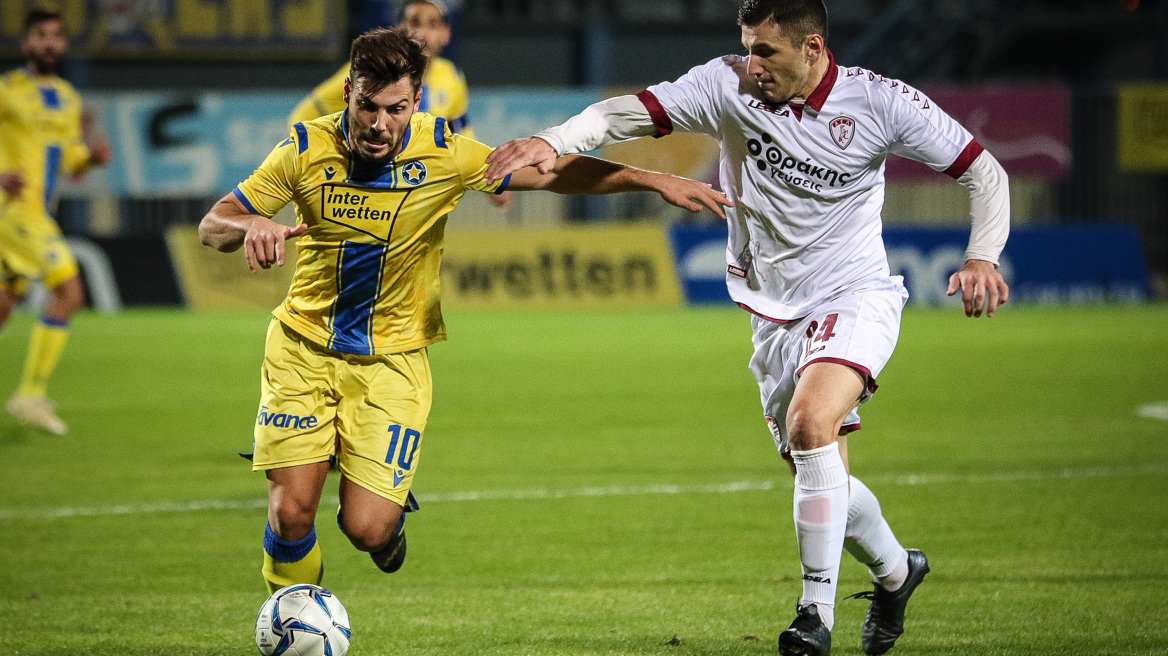 Super League 1, Αστέρας Τρίπολης-ΑΕΛ 1-1: 'Ε«Χ»ασαν ευκαιρίες και έδαφος