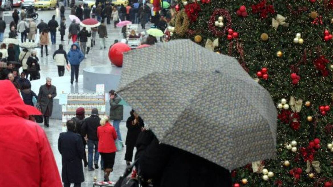 Πρώτες προβλέψεις: Ήπιος και χωρίς χιόνια ο καιρός τα Χριστούγεννα