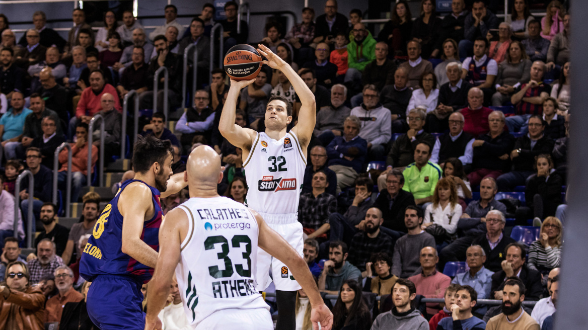 Euroleague, Μπαρτσελόνα-Παναθηναϊκός 98-86: Πλήρωσε τα λάθη του