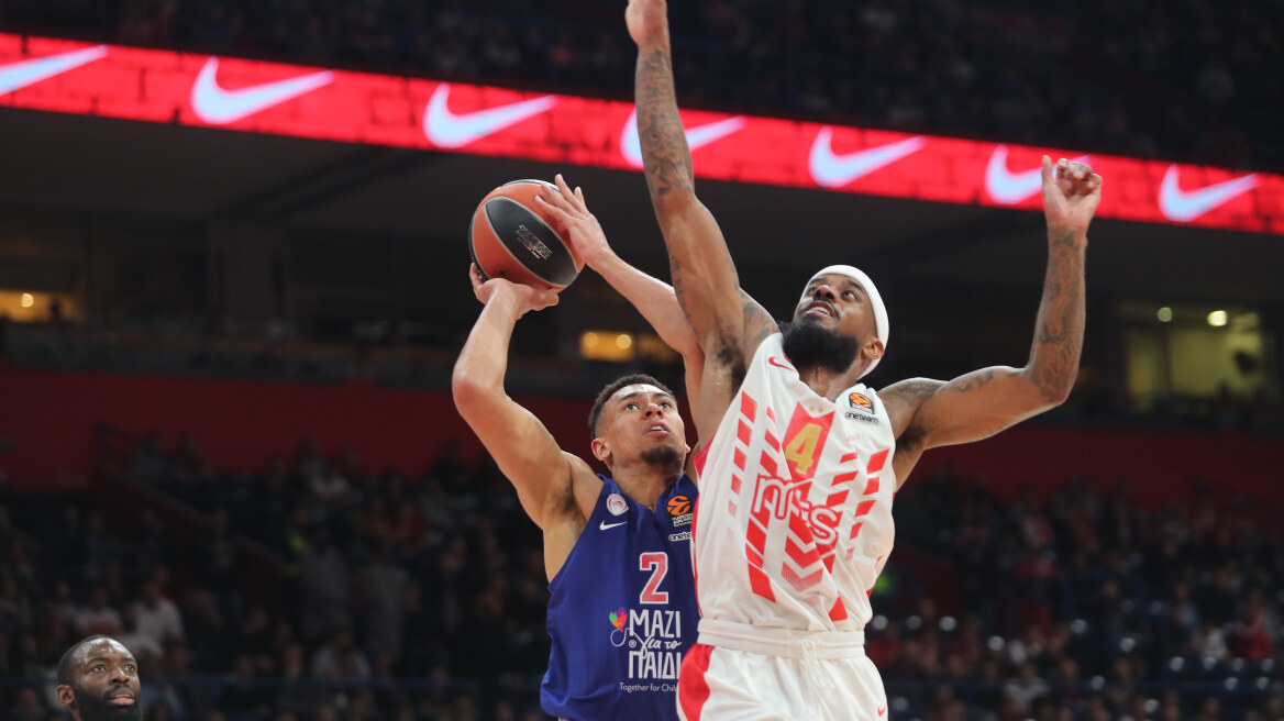 Euroleague, Ερυθρός Αστέρας-Ολυμπιακός 88-81: Τον «σκότωσε» ο... φευγάτος!