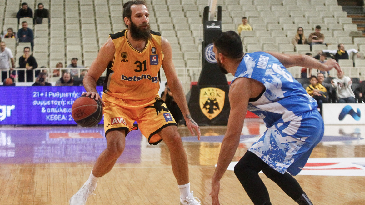 Basket League, ΑΕΚ - Ιωνικός Νικαίας 103-70: Κιτρινόμαυρο πάρτι