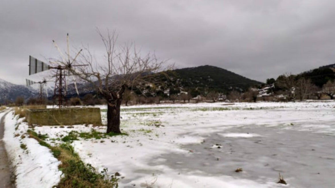 Κακοκαιρία: Σε κατάσταση έκτακτης ανάγκης ο δήμος Οροπεδίου Λασιθίου