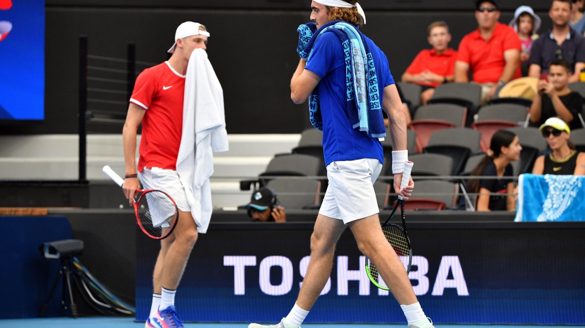 ATP Cup: Τεράστια προσπάθεια αλλά ήττα στο διπλό για Τσιτσιπά-Περβολαράκη