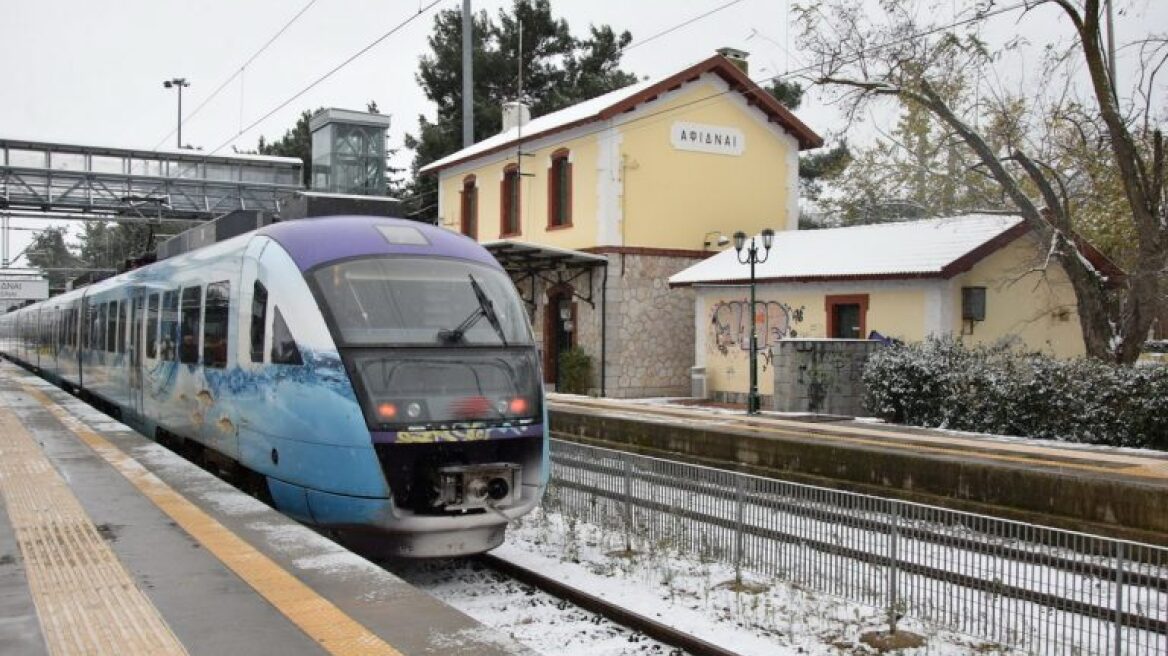 Κακοκαιρία Ηφαιστίων: Σε πλήρη ετοιμότητα η ΤΡΑΙΝΟΣΕ